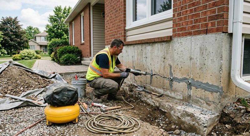 Basement Foundation Repair in Newport, NH