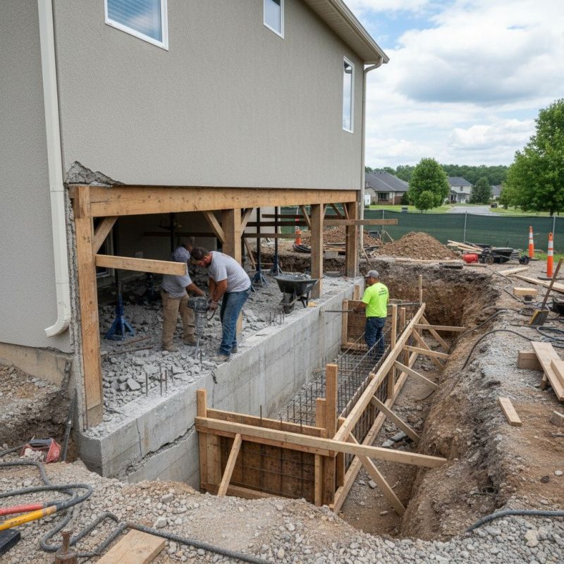 Building Foundation Repair in Charlestown, NH