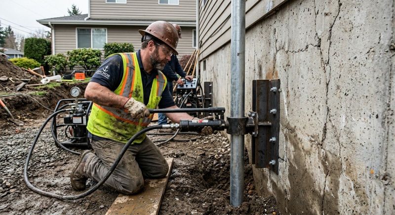 Concrete Foundation Leveling in Grantham, NH