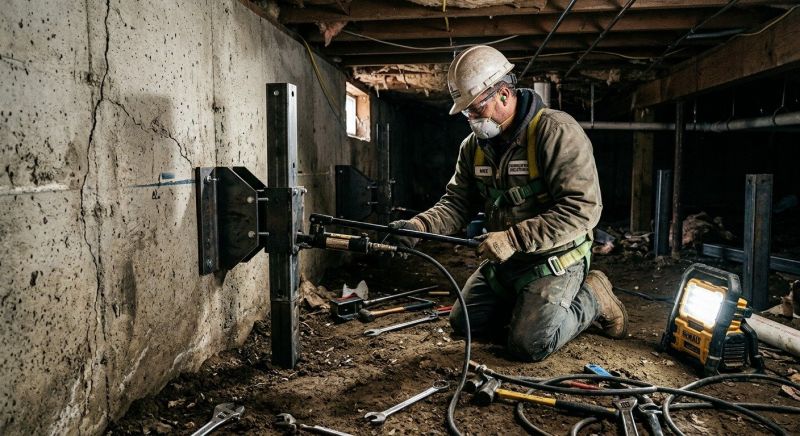Concrete Foundation Leveling in Hillsborough, NH