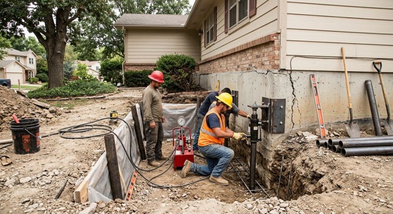 Concrete Foundation Repair in Charlestown, NH