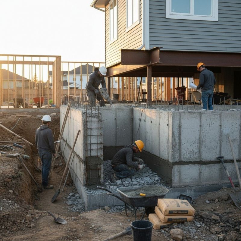 Concrete Foundation Repair in Charlestown, NH