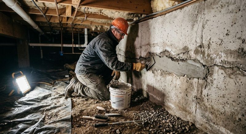 Concrete Foundation Repair in Grantham, NH
