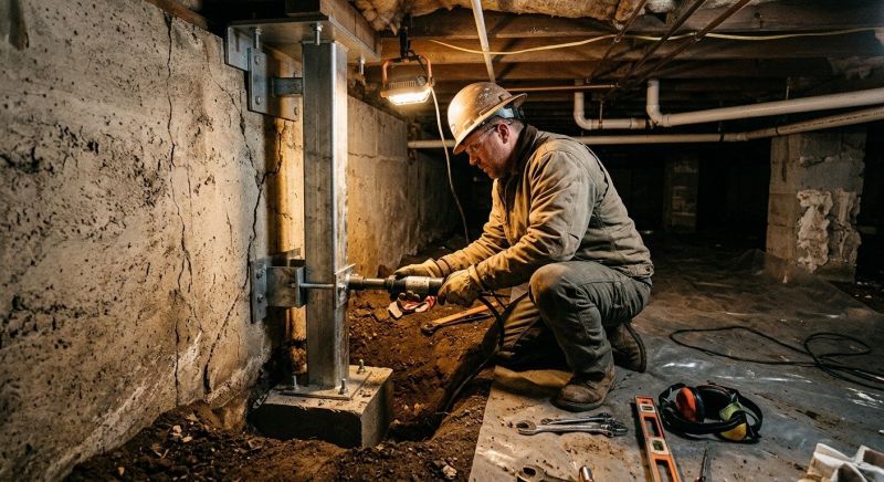 Crawlspace Foundation Repair in Sunapee, NH