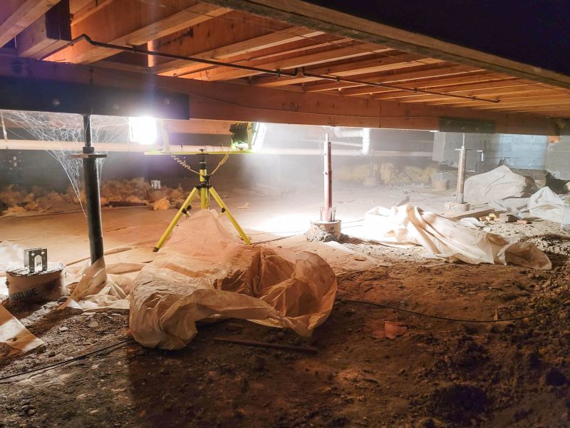 Crawlspace Foundation Repair in Sunapee, NH