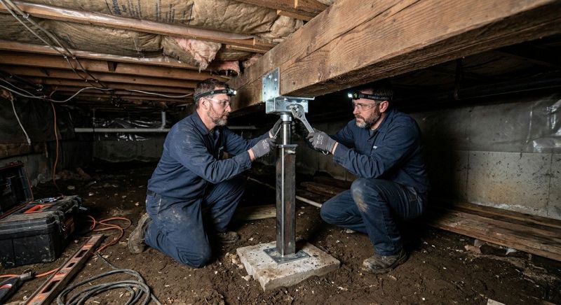Crawlspace Foundation Repair in Springfield, NH