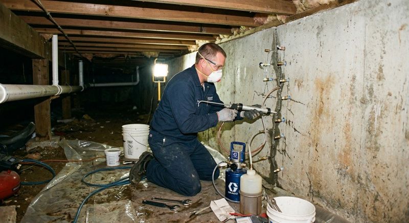 Crawlspace Foundation Repair in Windsor, VT