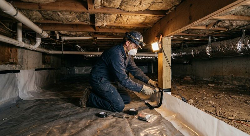 Crawlspace Repair in Sunapee, NH