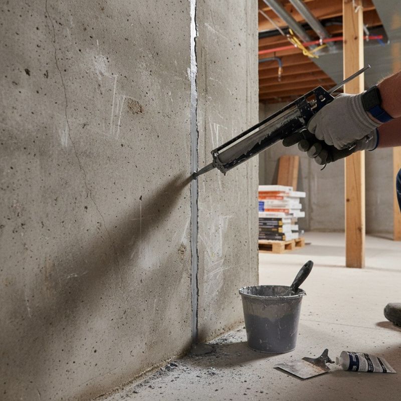 Foundation Crack Repair in New London, NH