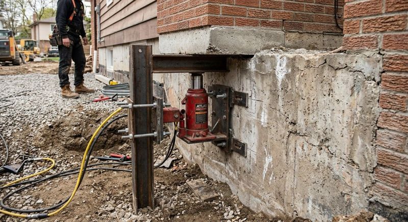Foundation Jacking in Canaan, NH