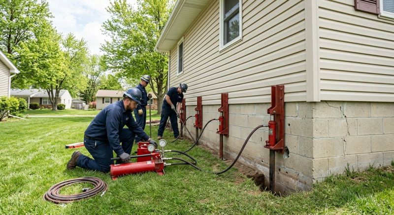 Foundation Jacking in Hartland, VT