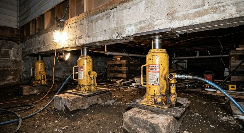 Foundation Jacking in Henniker, NH