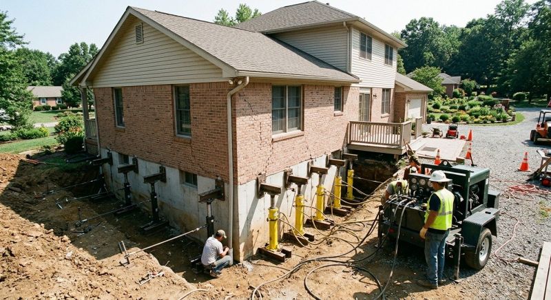 Foundation Jacking in Meriden, NH