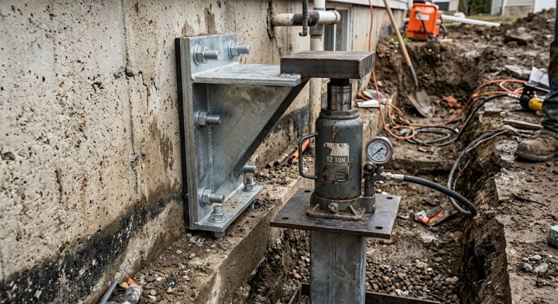Foundation Jacking in Newport, NH