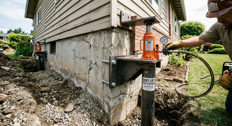 Foundation Lifting in Enfield, NH