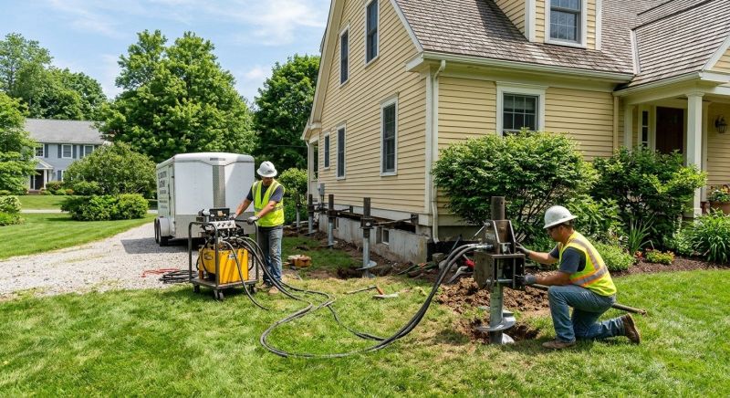 Foundation Lifting in Enfield, NH