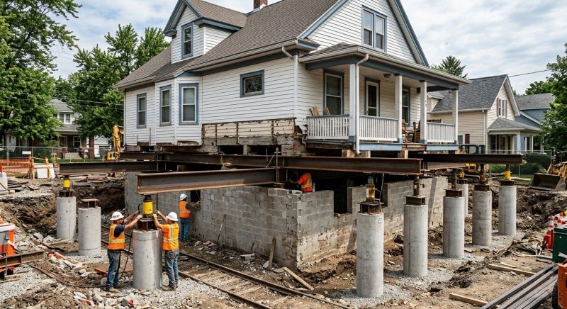 Foundation Raising in Canaan, NH