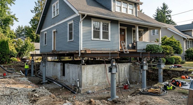 Foundation Raising in Grafton County, NH
