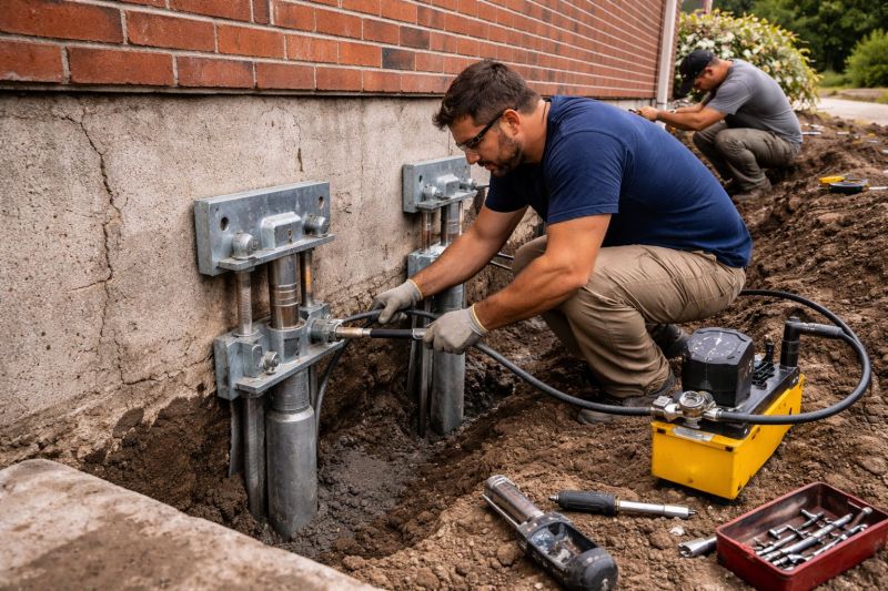 Foundation Repair in Hartland, VT