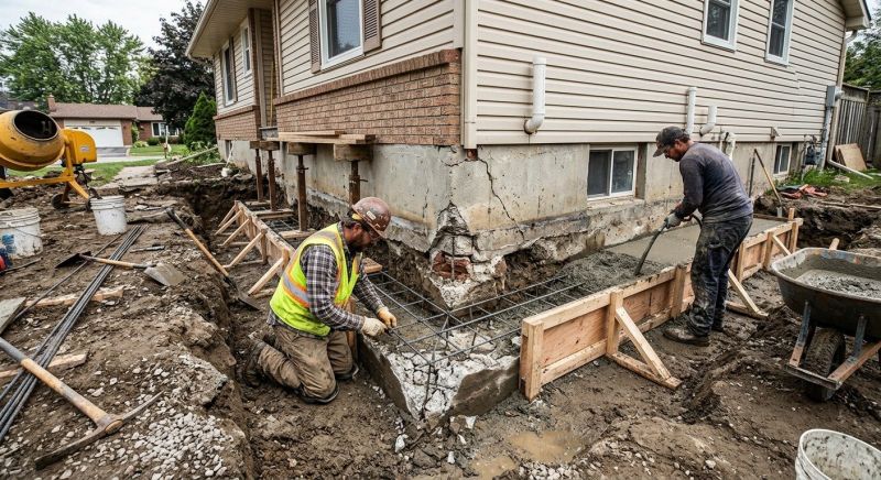 Foundation Repair in Meriden, NH