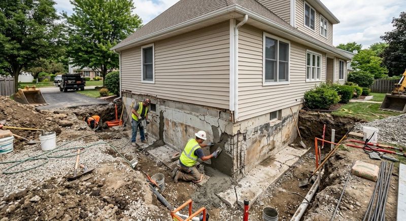 Foundation Restoration in Sunapee, NH