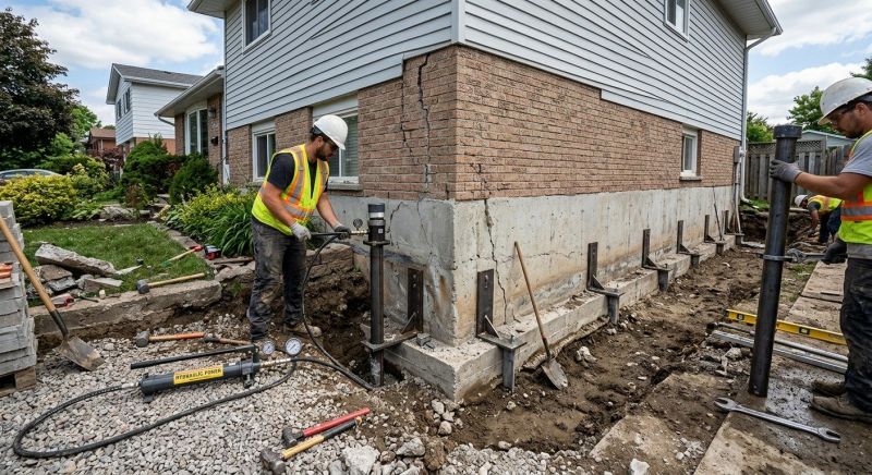 Foundation Stabilizing in Lebanon, NH