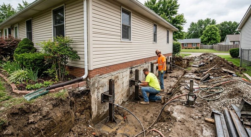 Foundation Stabilizing in Newport, NH