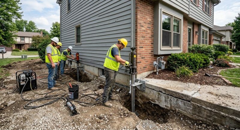 Foundation Stabilizing in North Hartland, VT