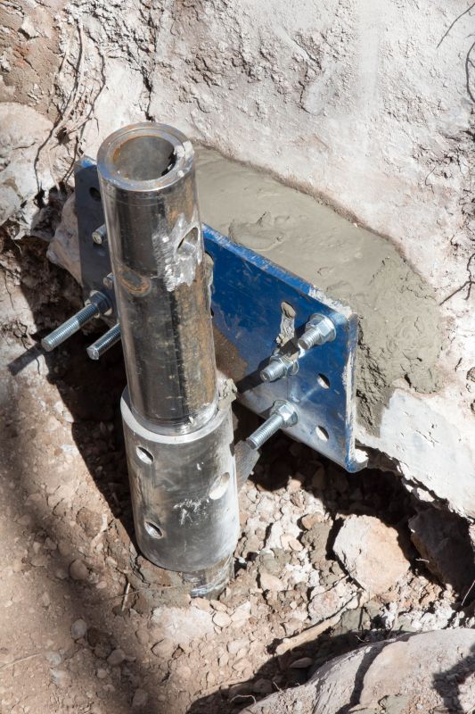 Helical Piers Installation in Sunapee, NH