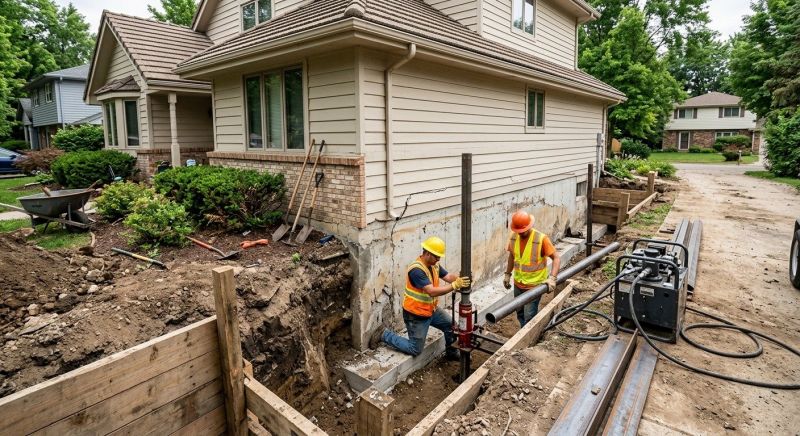 Home Foundation Repair in Windsor, VT