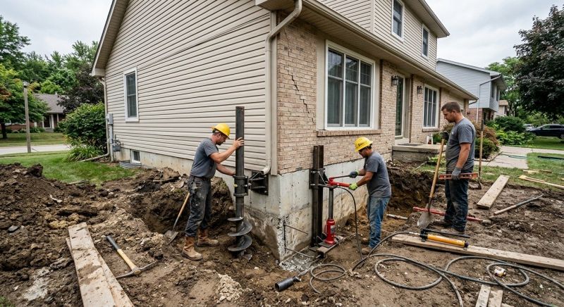 House Foundation Repair in Springfield, NH