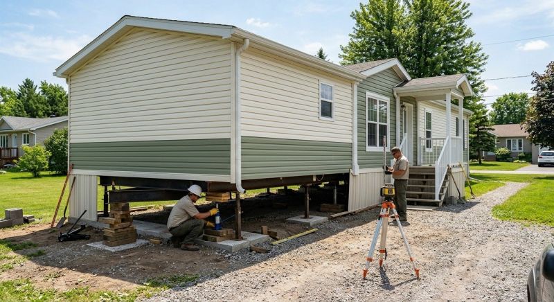 House Leveling in Brownsville, VT