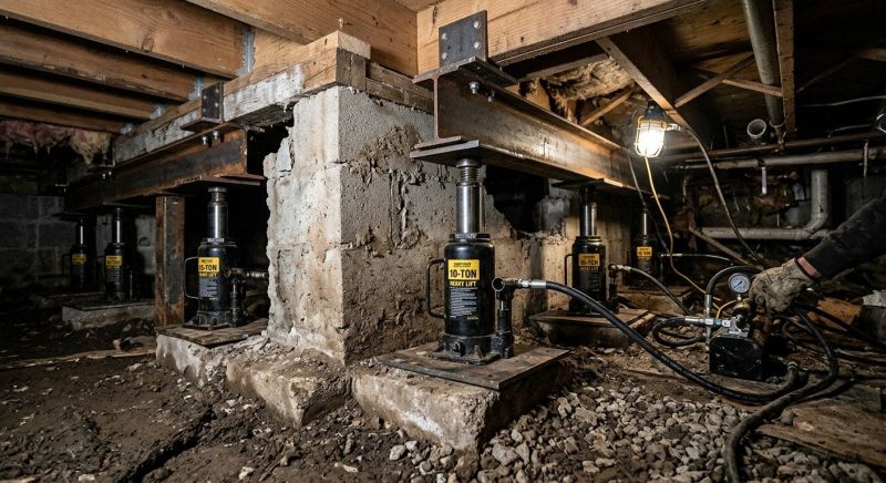 House Leveling in Contoocook, NH