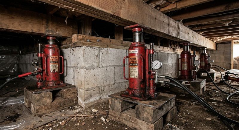 House Settling Repair in Sunapee, NH