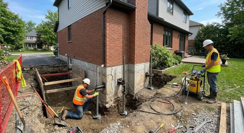 House Underpinning in Sunapee, NH