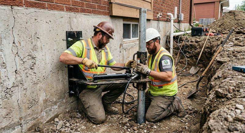 Settling Foundation Service in Springfield, VT