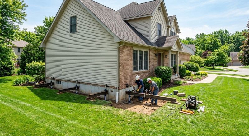 Settling Foundation Service in Springfield, VT