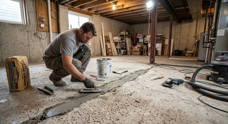 Slab Foundation Repair in Sunapee, NH