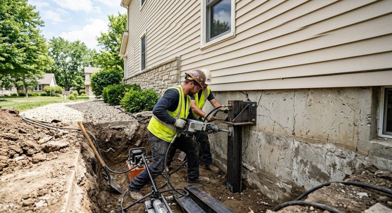 Structural Foundation Repair in North Sutton, NH
