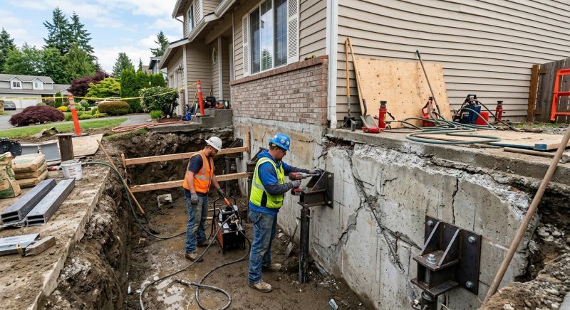 Structural Foundation Repair in Springfield, VT
